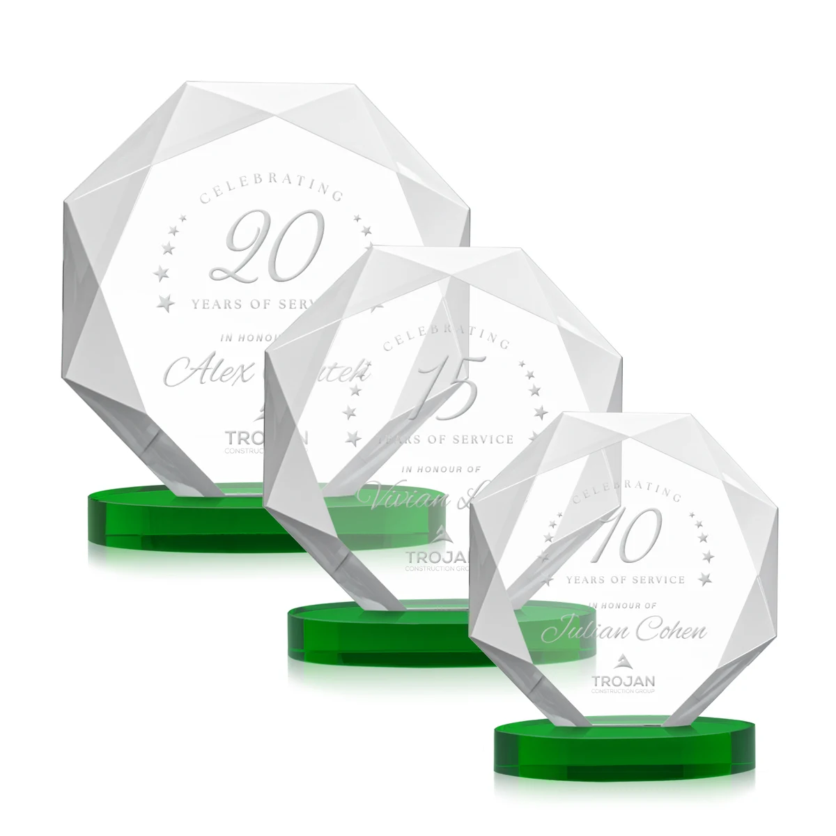 Kitchener Award on Alberton Base - Green 1