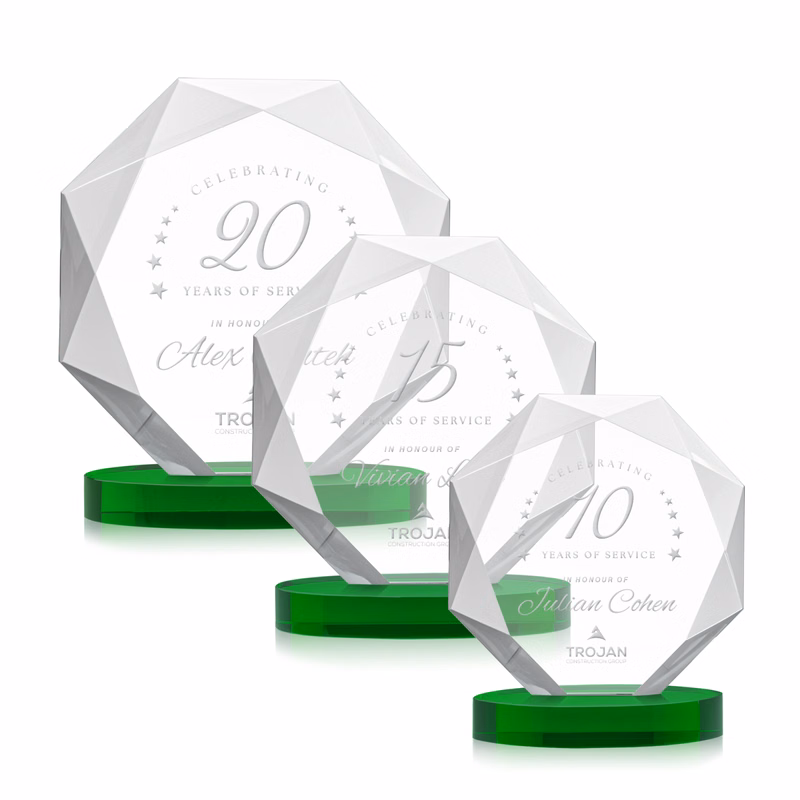Kitchener Award on Alberton Base - Green