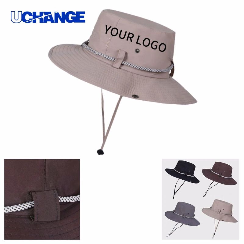 Polyester Cowboy Hat Headwear for Summer Use