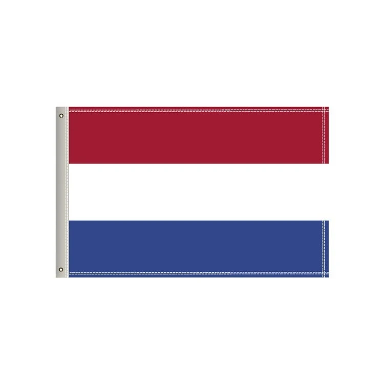 National Flag, Netherlands, Double-Sided - 36"W x 24"H 1