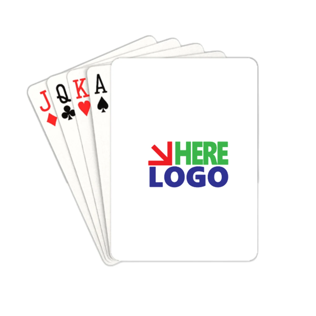 Customizable Paper Gambling Poker Card 1