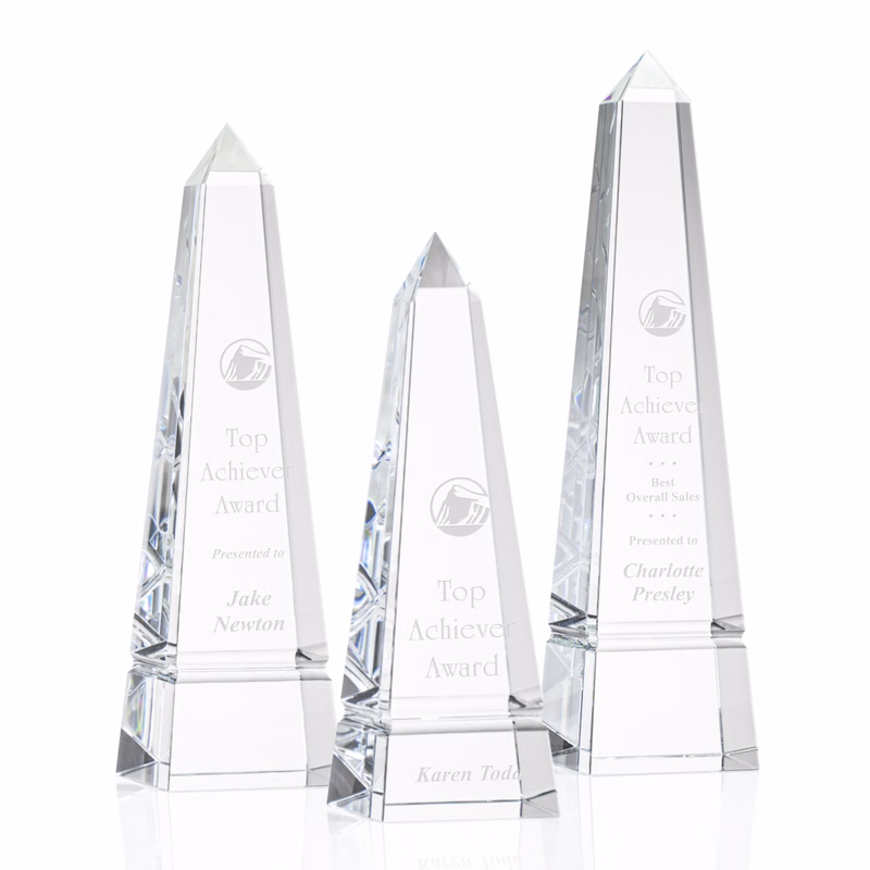 Groove Obelisk Award - Clear