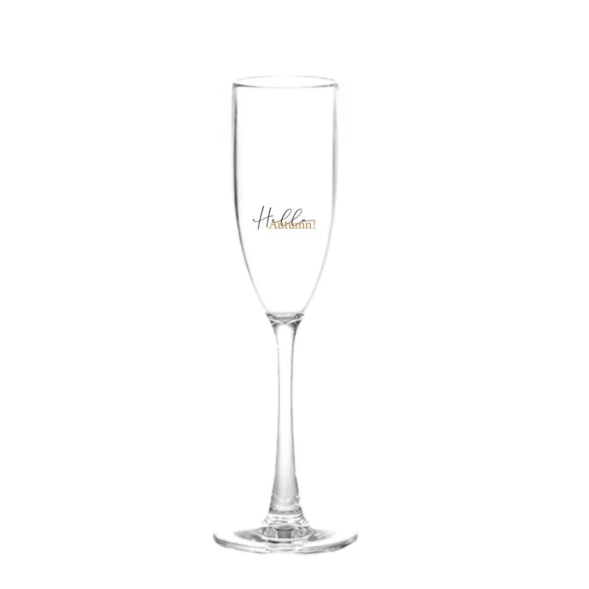 6oz Unbreakable Stemmed Champagne Flute 1