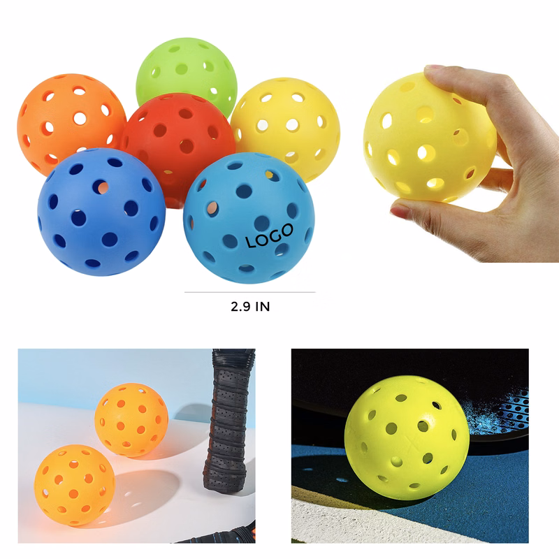MOQ 10 PCS Durable 40 Hole Pickleball