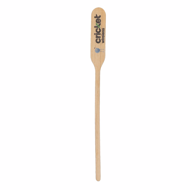 Wood Drink Stirrer 6.000" Paddle Digital Print
