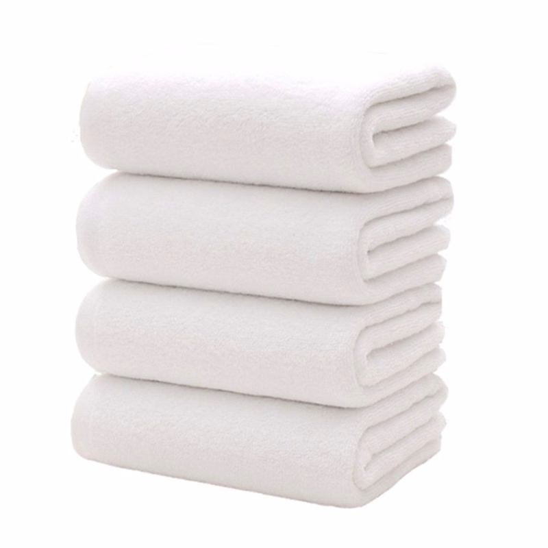 Premium Blank White Hotel Bath Towel