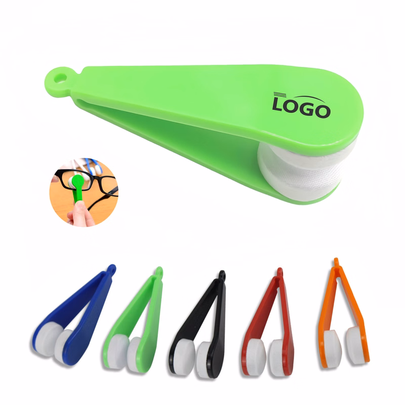 Portable Double-Sided Glasses Cleaner for Quick Lens Care