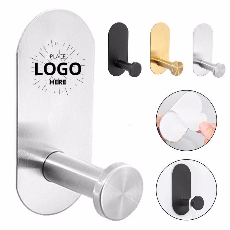 Adhesive Stainless Steel Hook