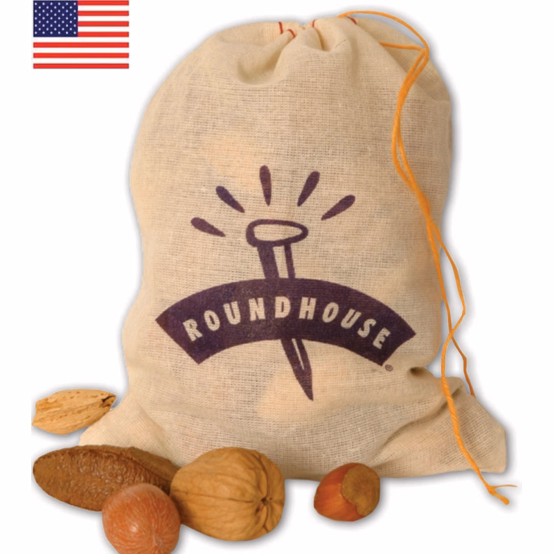 Natural Cotton Drawstring Bag 6x8"