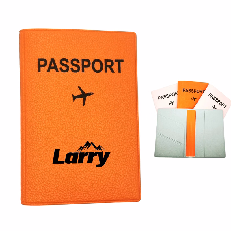 Pu Passport Storage Bag