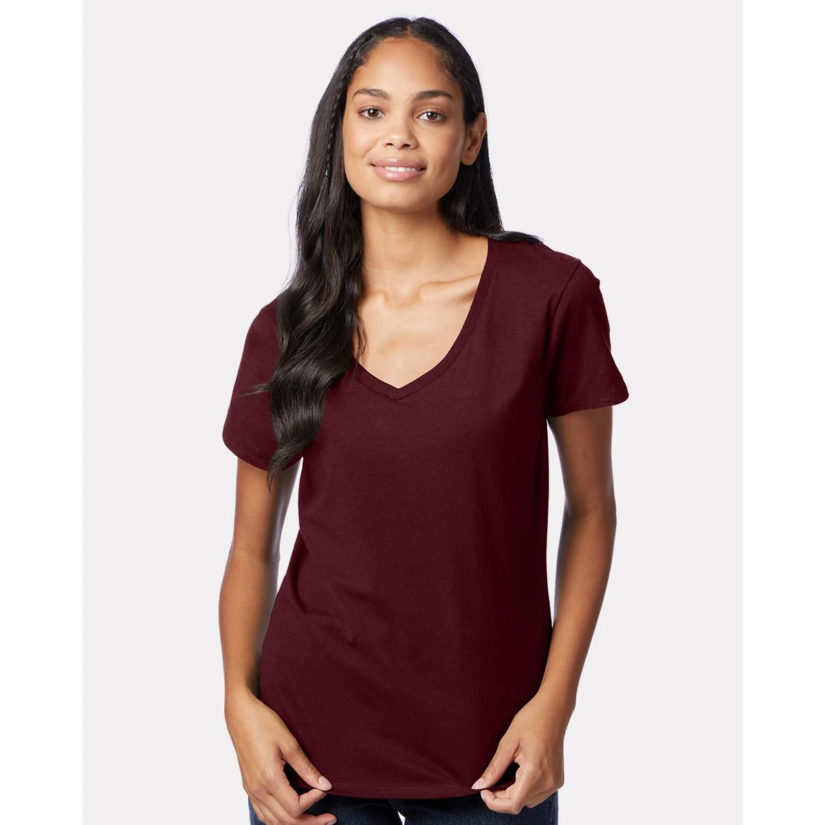 Women's Perfect-T V-Neck T-Shirt - S04V 1