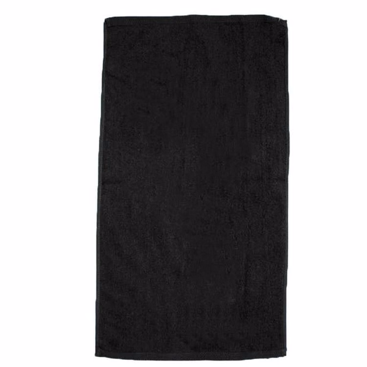 Beach Towels - Black 30" x 60" Terry/Velour