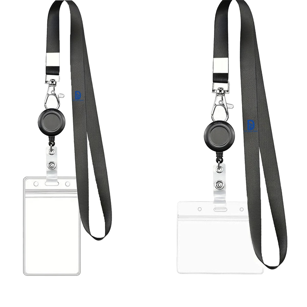 PU Multiple Card Slots Badge Holder 1