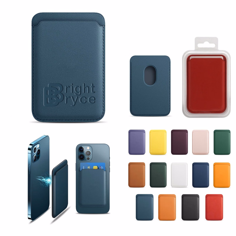 PU Leather Detachable Phone Wallet Card Holder