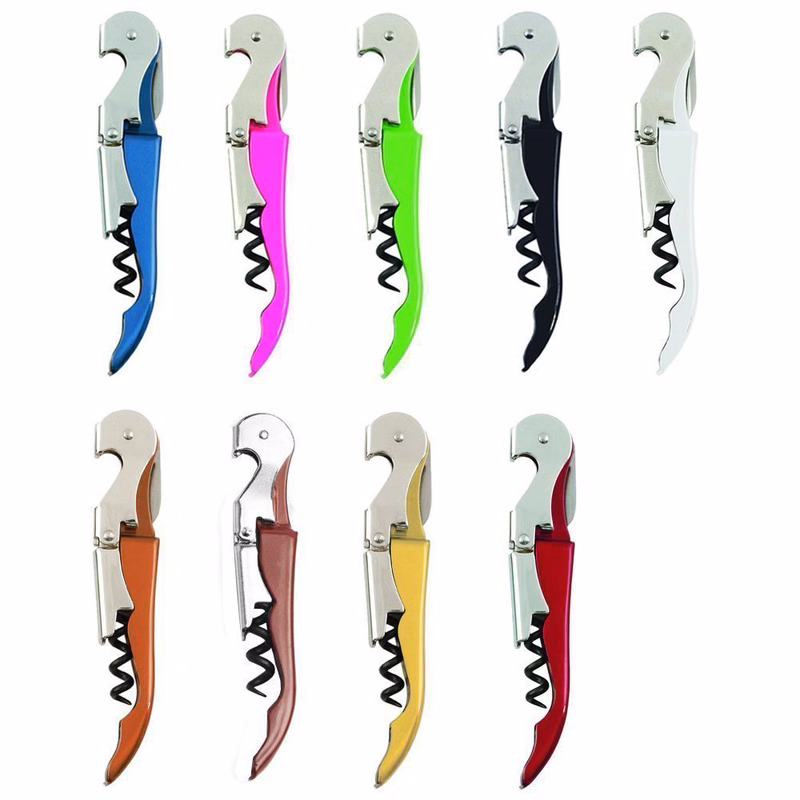 Classic Stainless Steel And ABS Corkscrew Wine Bottle Opener