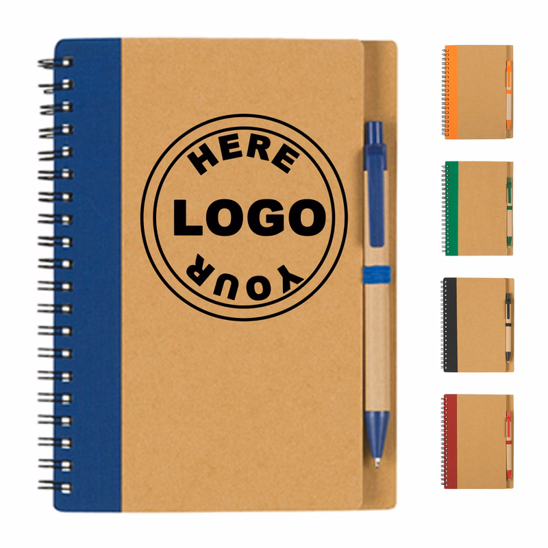 Customizable Kraft Paper A5 Notebook