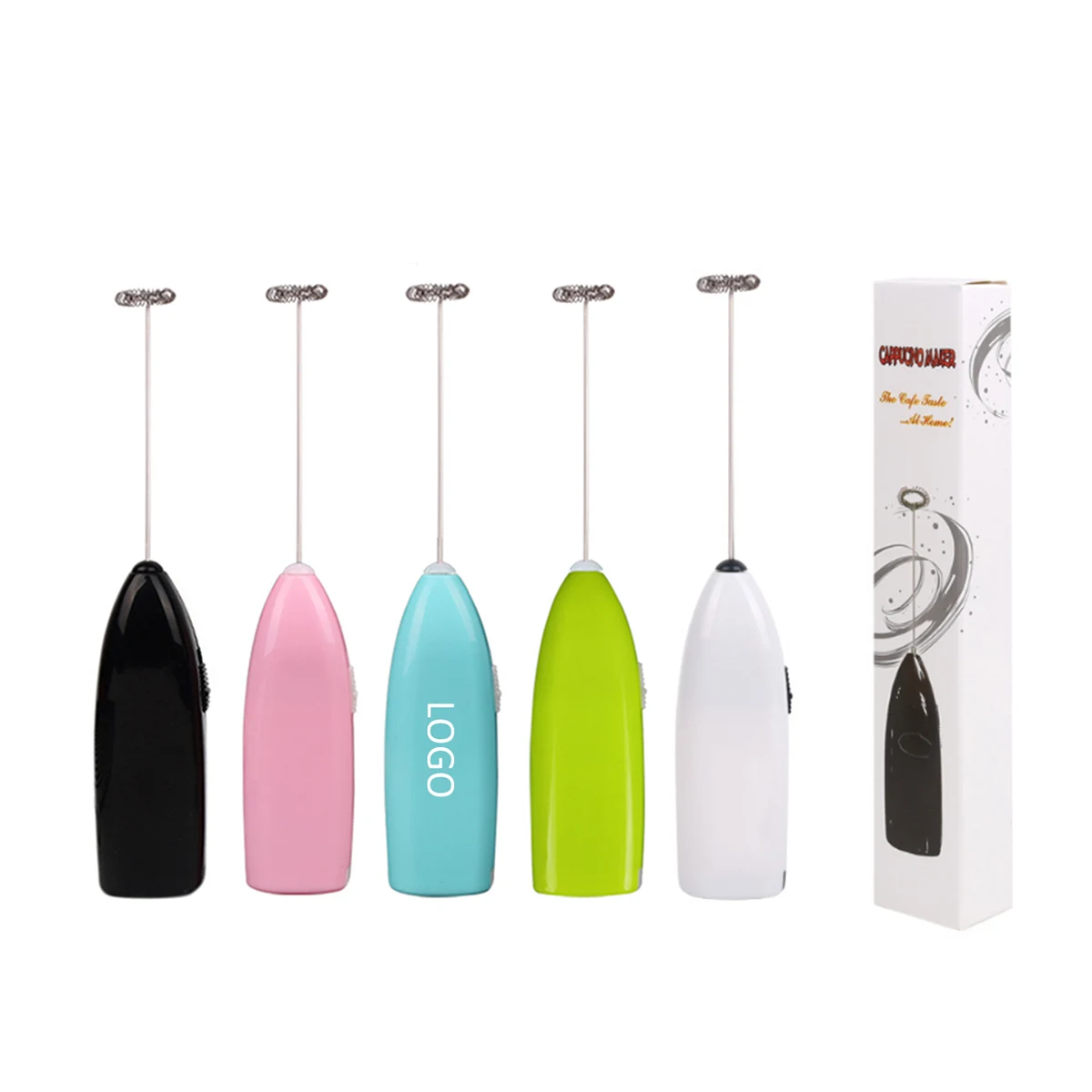 Battery Operated Milk Frother Coffee Stirrer Egg Beater 1