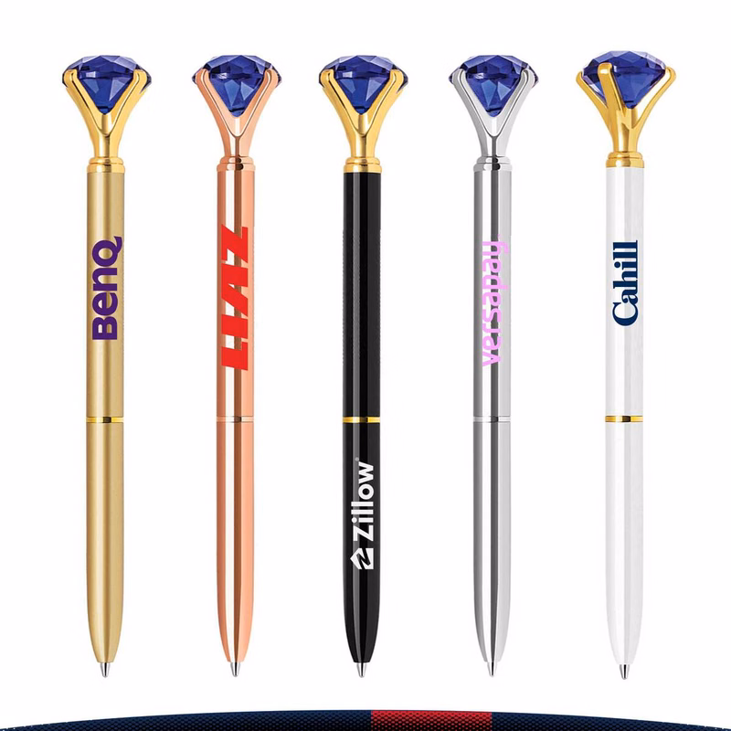 Sapphire Crystal Metal Pen