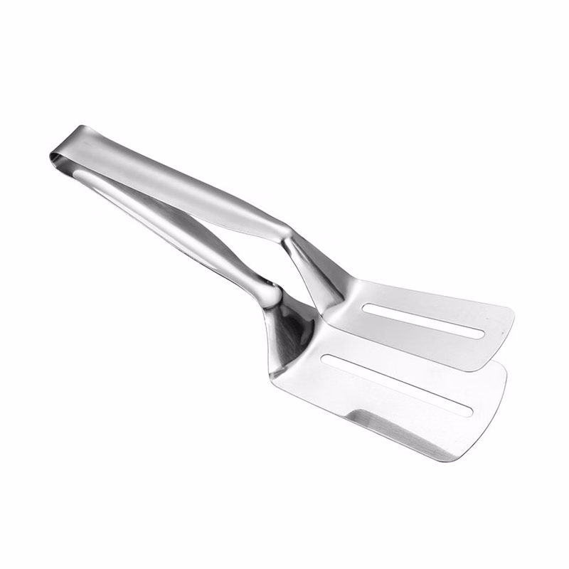 Customize Stainless Steel Steak And Pizza Spatula Tongs