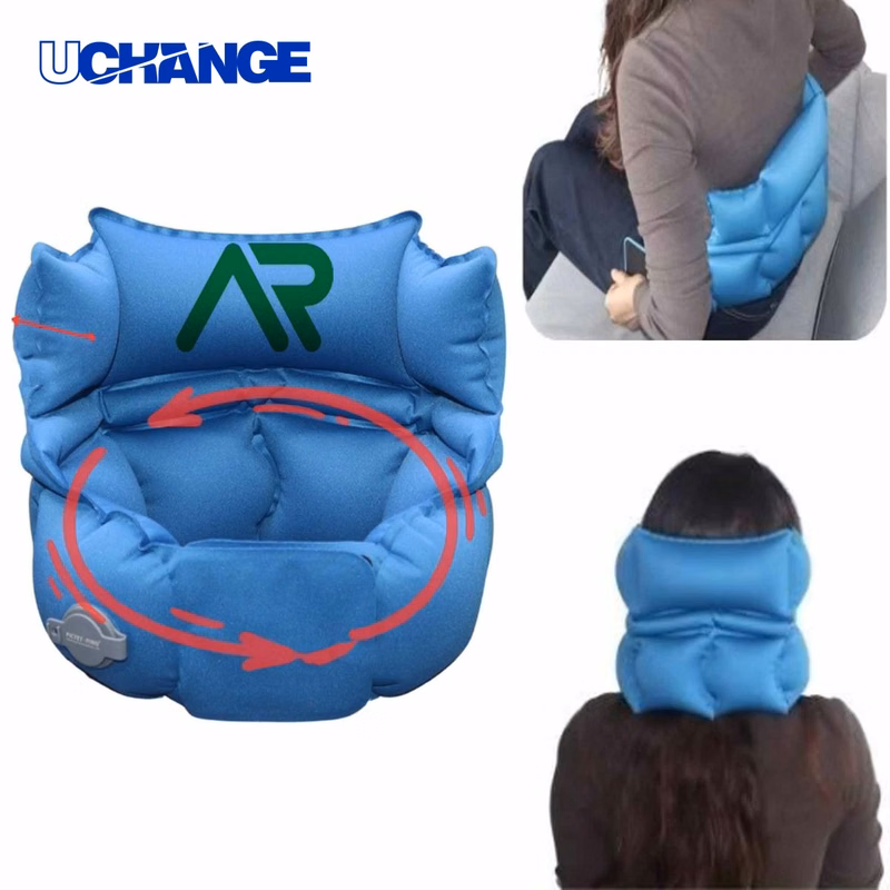 Inflatable Pillow for Travel Rest and Comfort