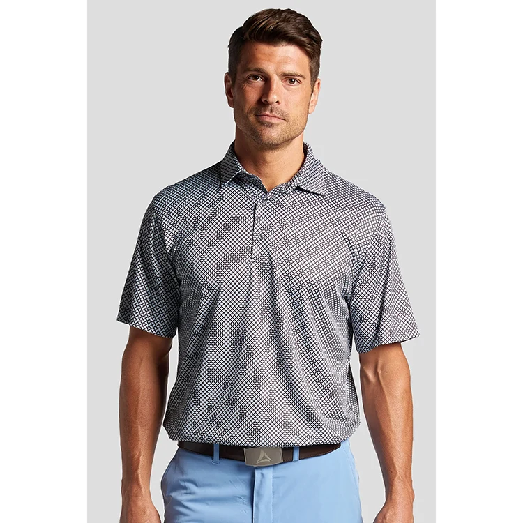 Bermuda Sands Cromwell Geo Print Polo 1