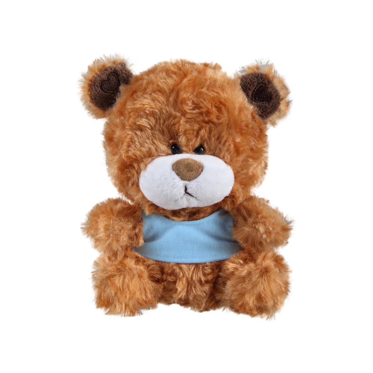 Soft Plush Mocha Qbear with Tank top 1