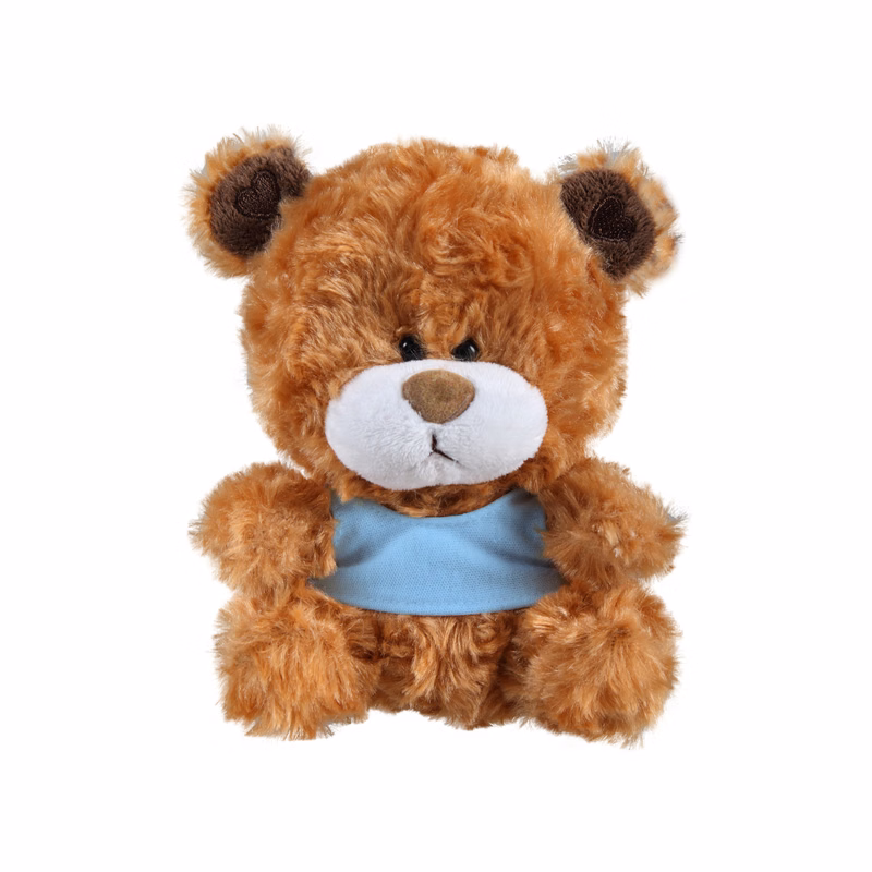 Soft Plush  Mocha Qbear with Tank top