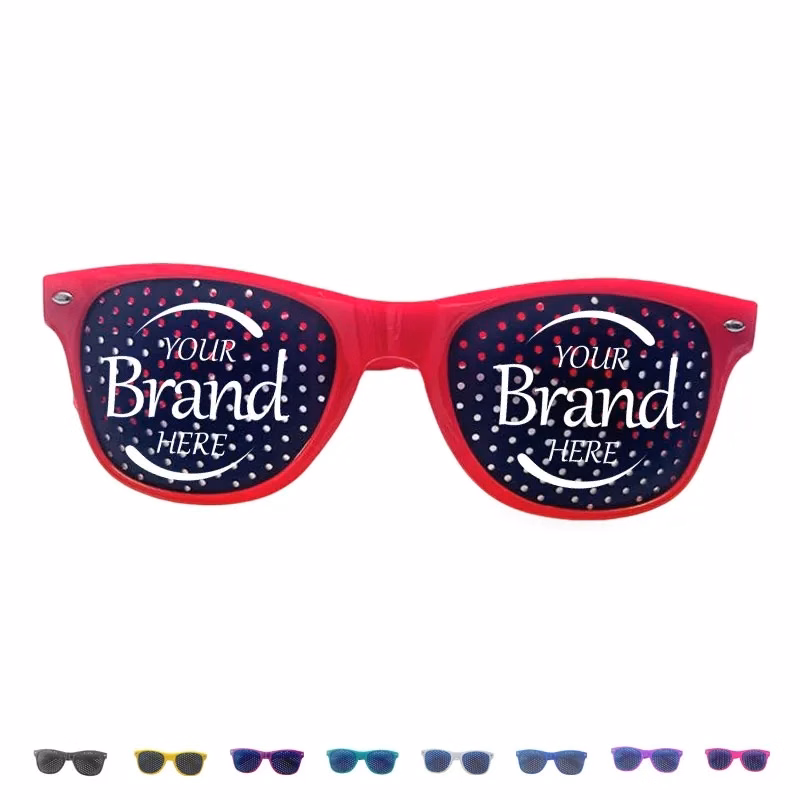 Sticker Pinhole Funny Sunglasses