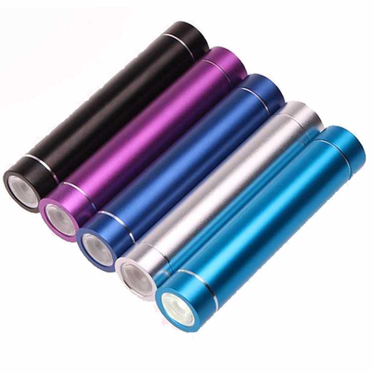 Glad 2200 mAh Aluminum Power Bank with LED Light