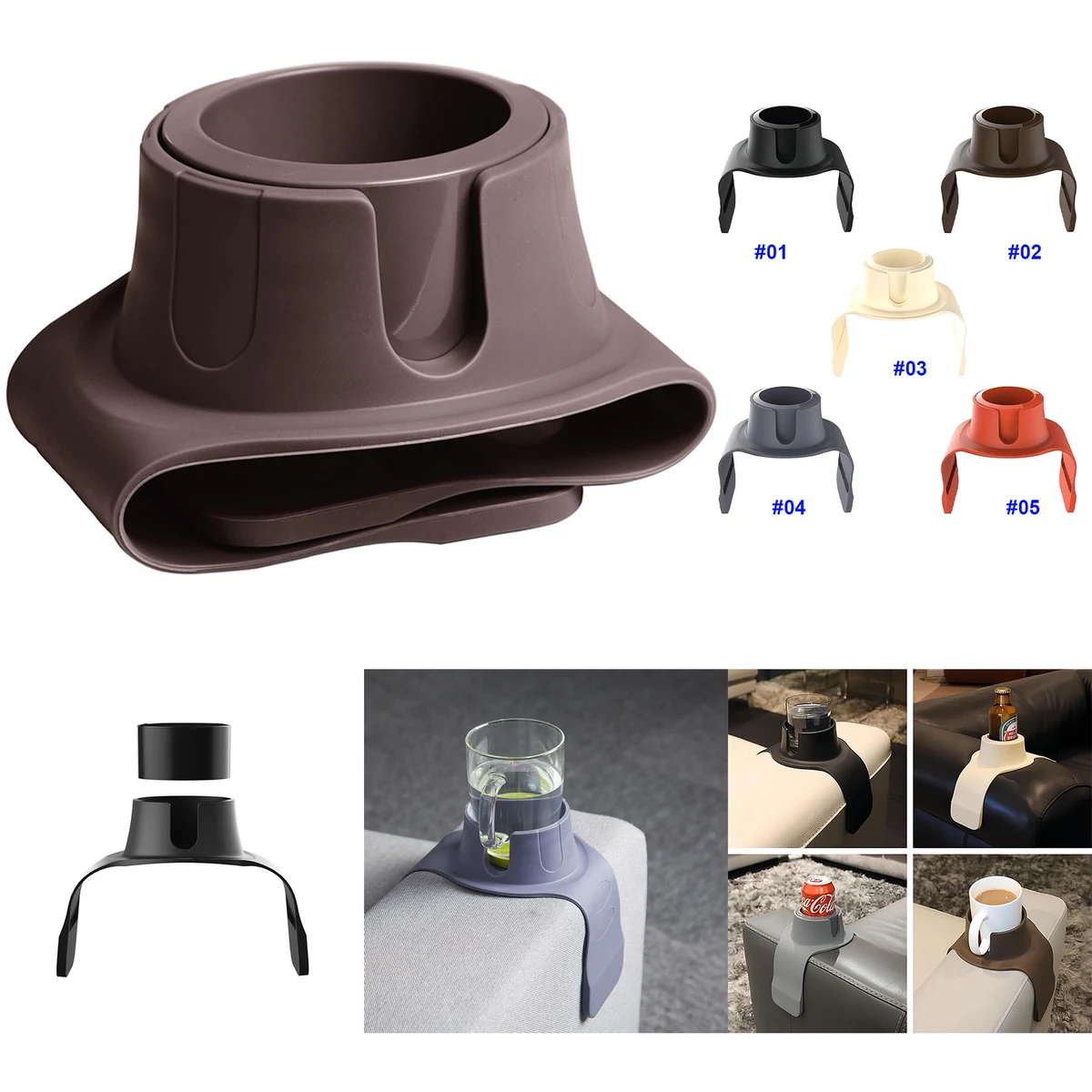Couch Cup Holder Tray 1