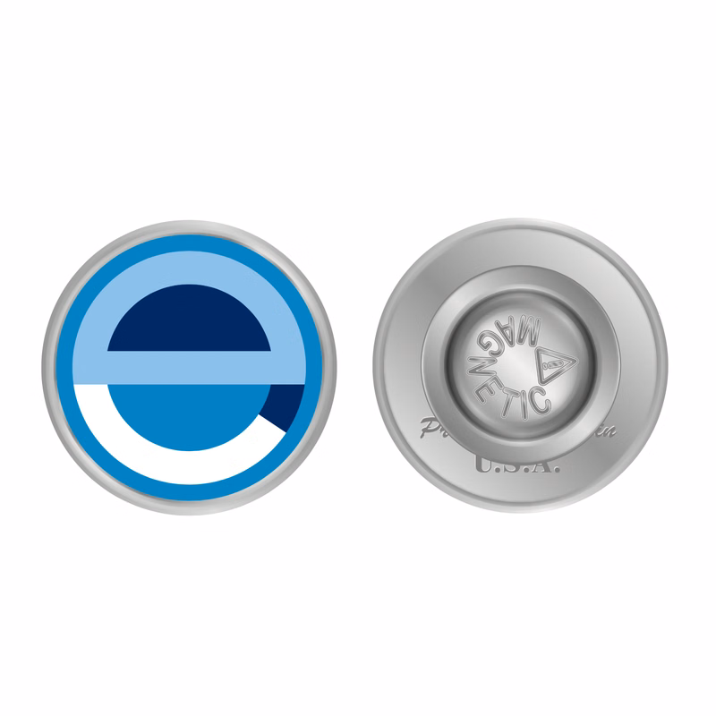 1" ROUND MAGNETIC LAPEL PIN