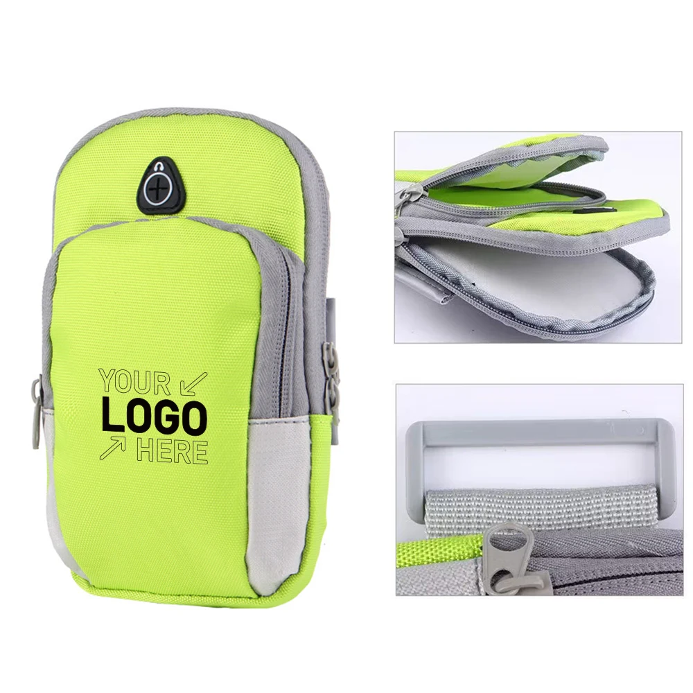 Unisex Cell Phone Nylon Arm Bag 1