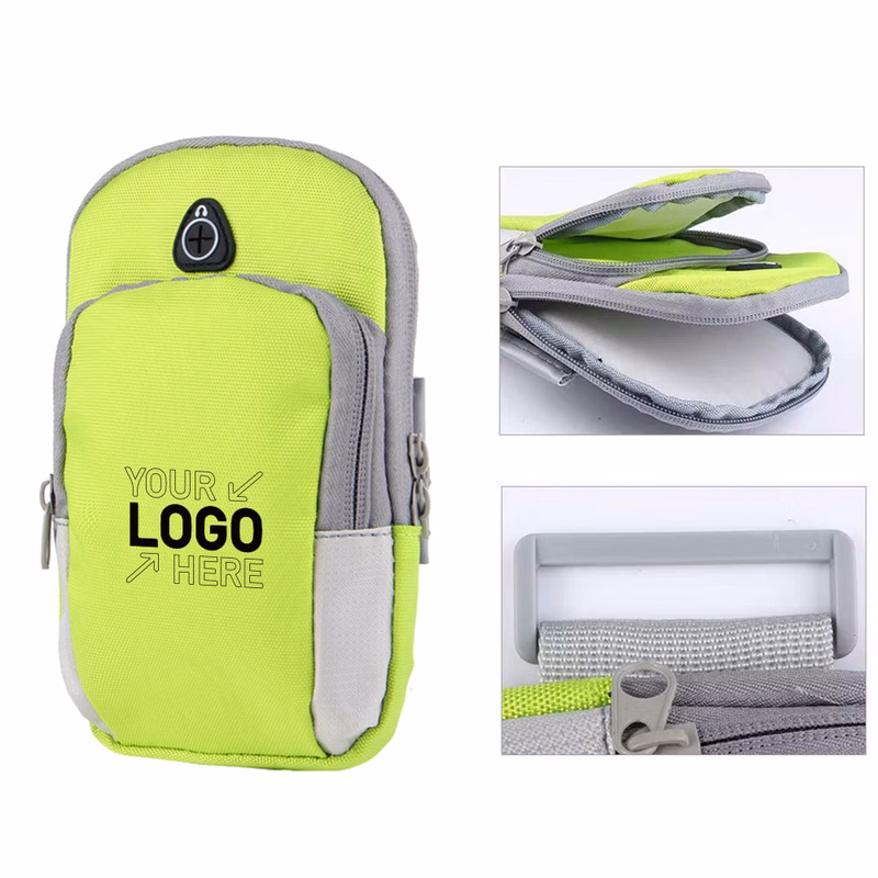 Unisex Cell Phone Nylon Arm Bag