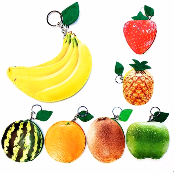 PU Fruit Coin Wallet