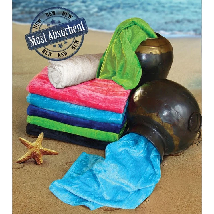 Silky Velour type Beach Towels 1