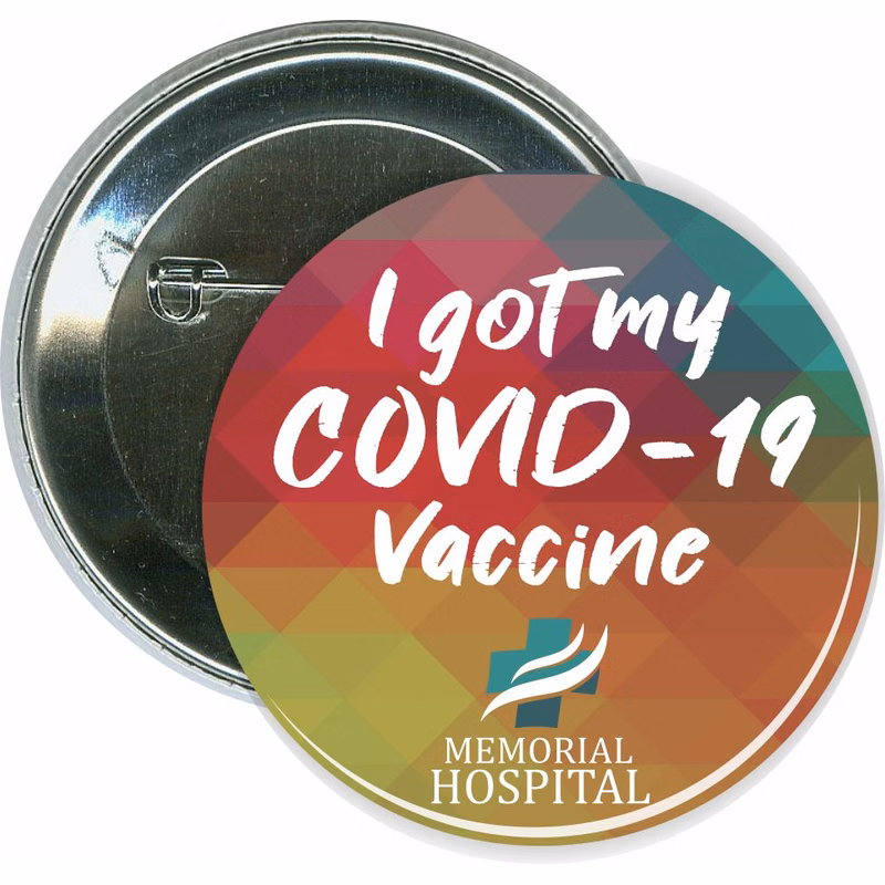 I got my COVID-19 vaccine, COVID-19 Button
