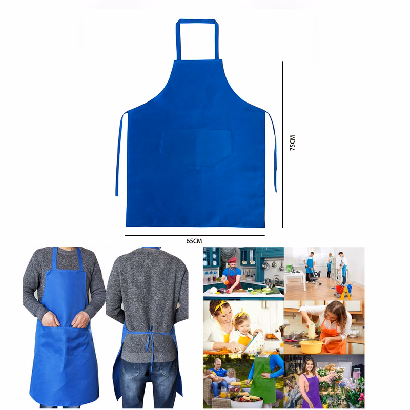 Bib Apron With2 Roomy Pockets
