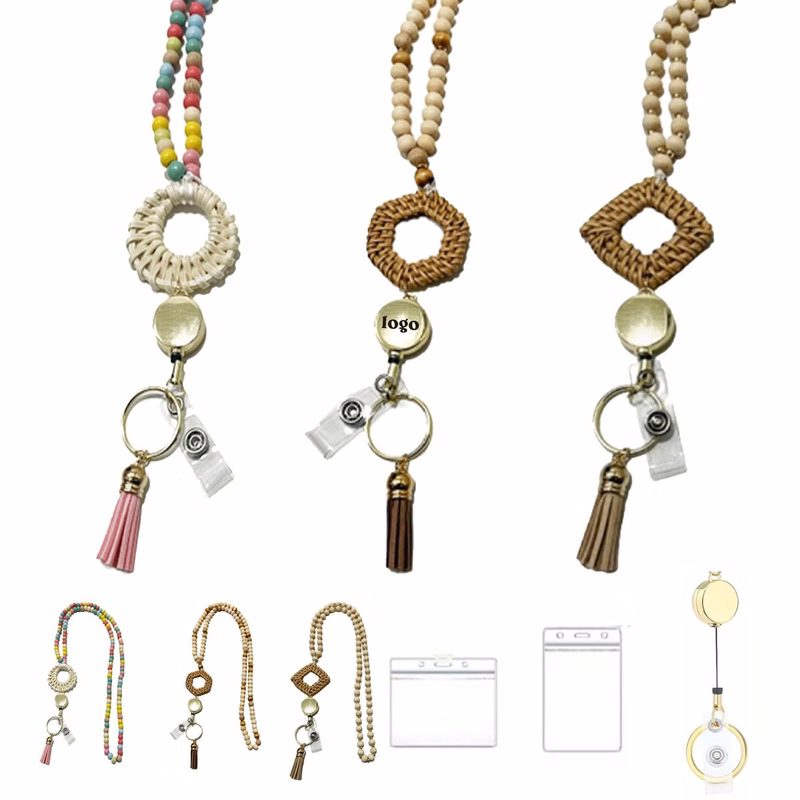 Beaded ID Lanyard