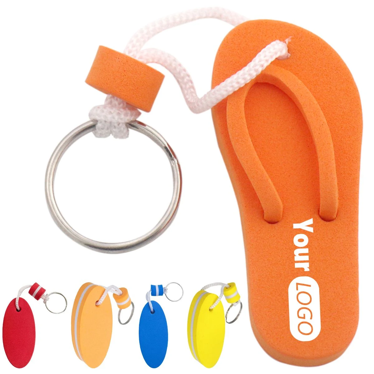 Floatable Slipper Keychain 1