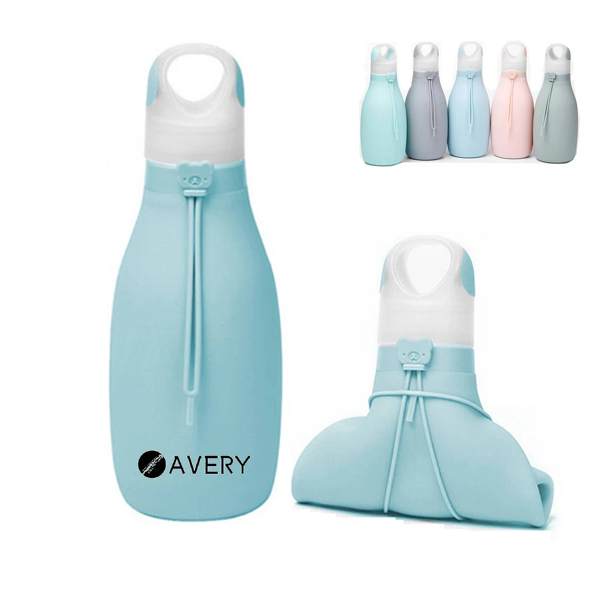 170z Foldable Water Bottle W/ Lid 1