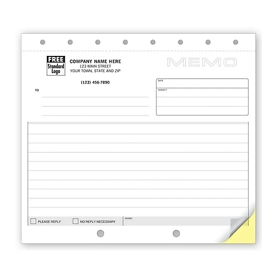 Memos, Jetset Small Carbonless 1