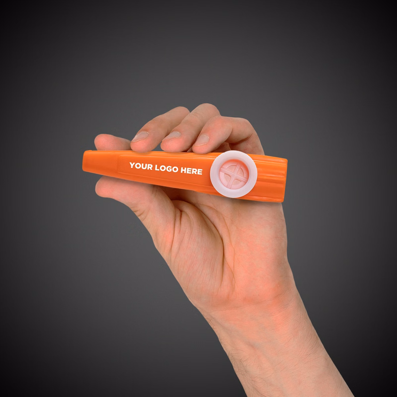 Orange Plastic Kazoo