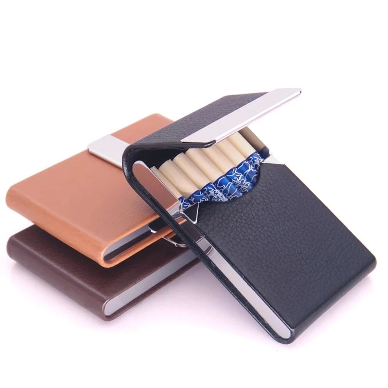 PU Leather Cigarette Business Card Case 1