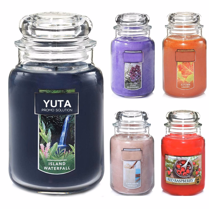 22oz Large Single Wick Soy Wax Jar Candle