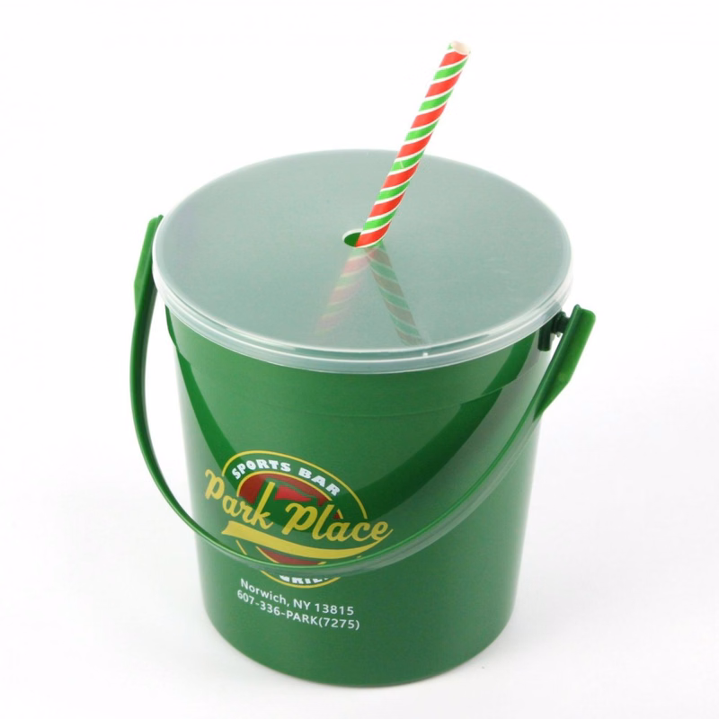 32 OZ Drink Buckets with Lids