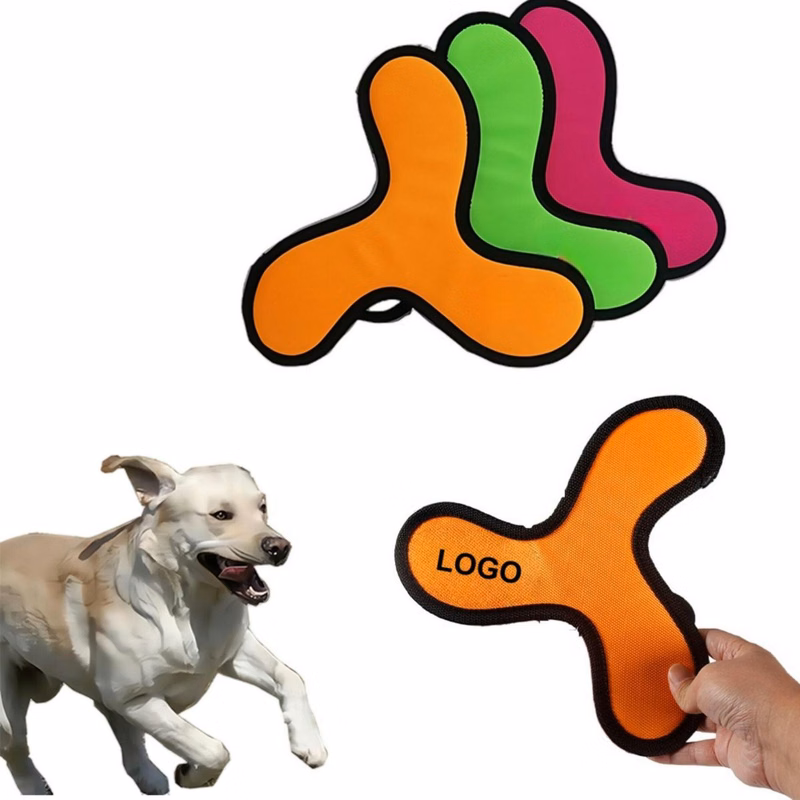 10-Inch Custom Pet Interactive Oxford Cloth Bite-Resistant Flying Disc Toy