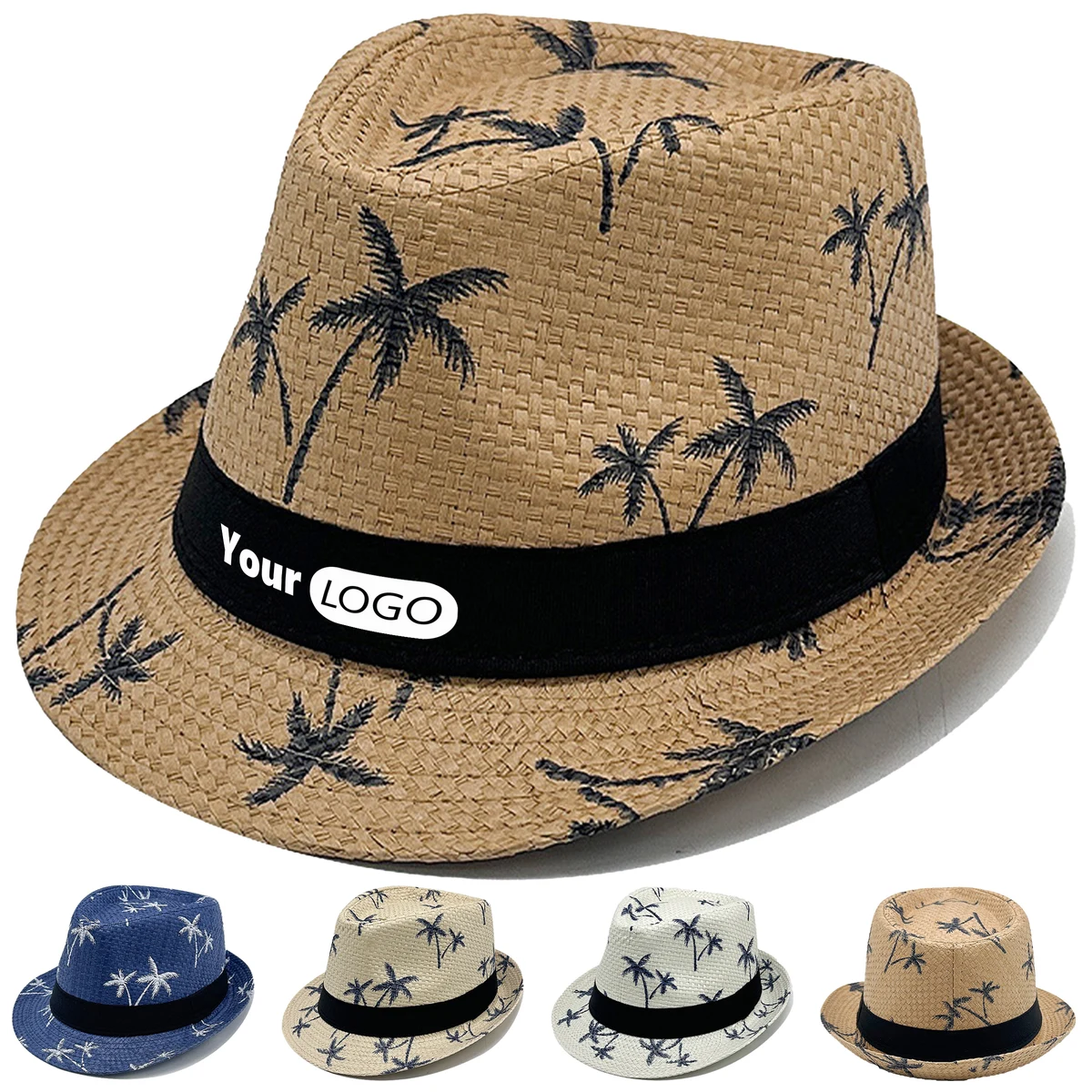 Straw Sunscreen Beach Hat 1