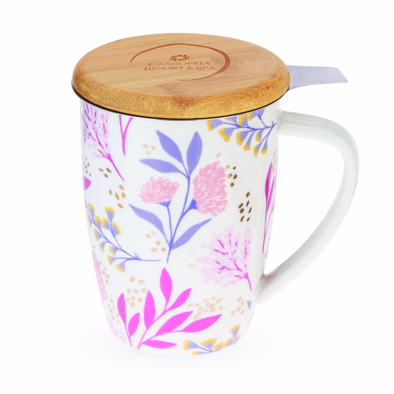 Pinky Up® Bailey™ Ceramic Tea Mug & Infuser