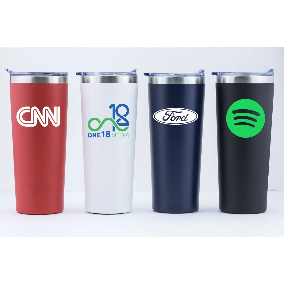Marin 28 Oz. Double Wall Vacuum Insulated Stainless Steel Tumbler (Red) 1