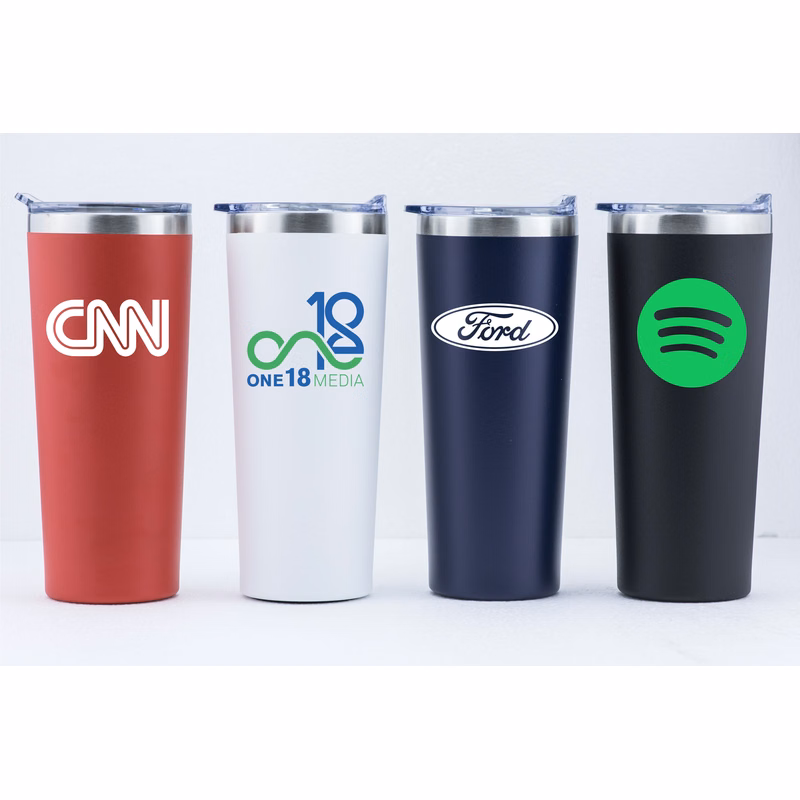 Marin 28 Oz. Double Wall Vacuum Insulated Stainless Steel Tumbler (Black)